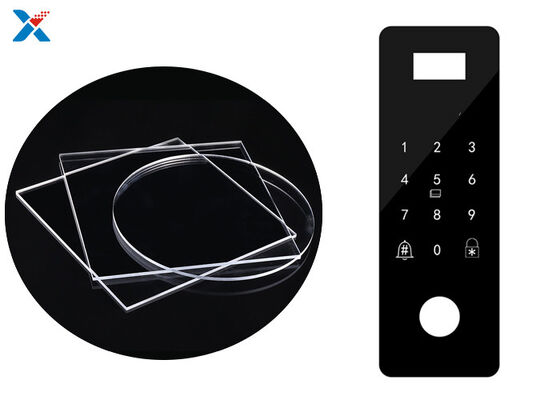 satın al Şeffaf Çizilmeye Dayanıklı Akrilik Levha UV Sert Kaplamalı Pleksi Cam online manufacture