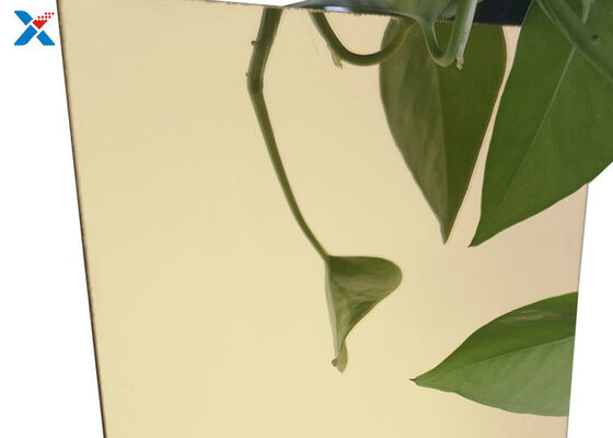 satın al 1mm Altın Akrilik Ayna Levha Sert Kaplamalı Yüzey Perspex Plaka online manufacture