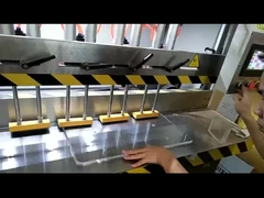 1mm Açık Akrilik Perspex Ekran Kutusu Rack Virgin PMMA Hammadde