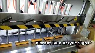 Çarpıcı Tabelalar İçin Mavi Akrilik Levhalar